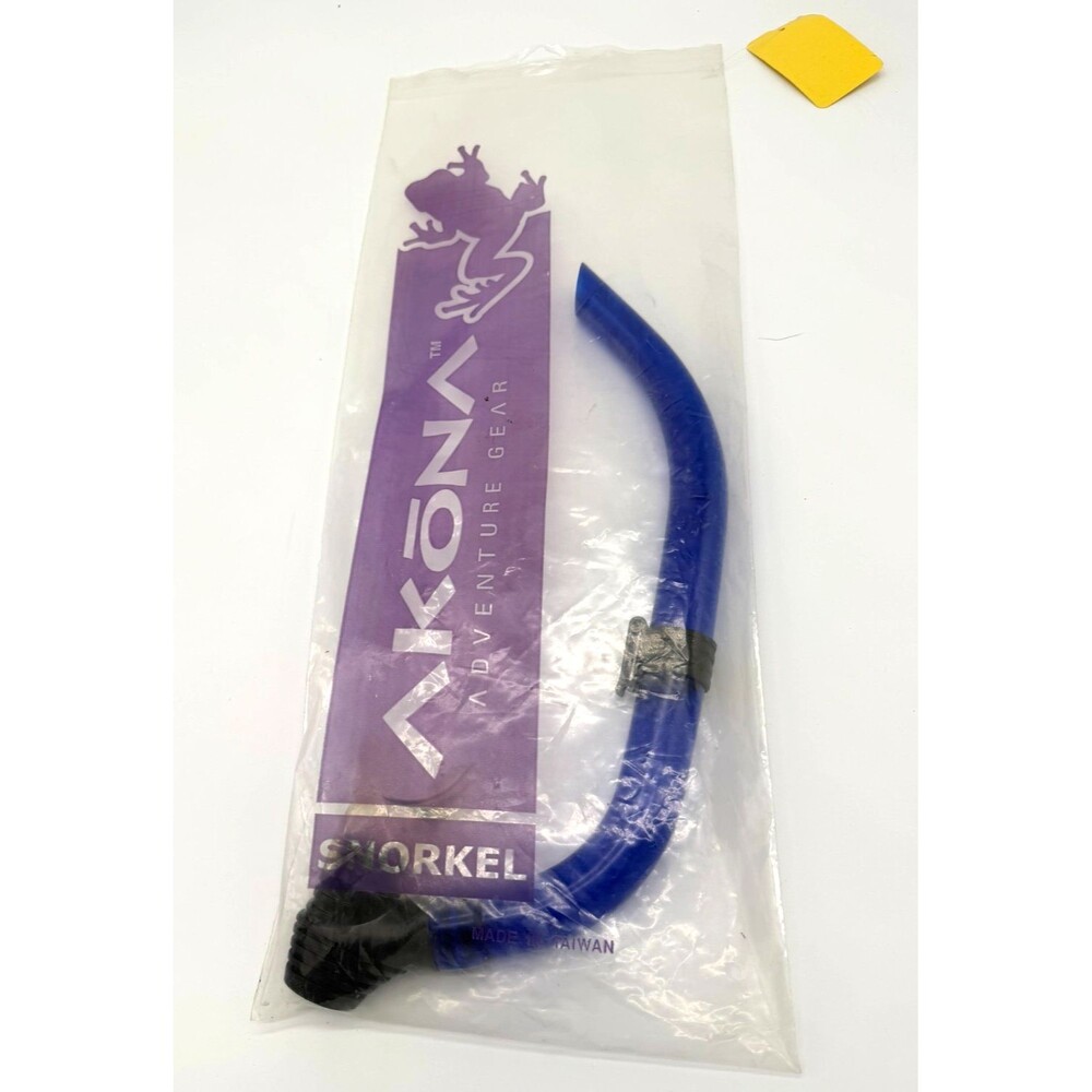 Akona Caicos Snorkel - Blue - New In Original Packaging - Adventure Gear